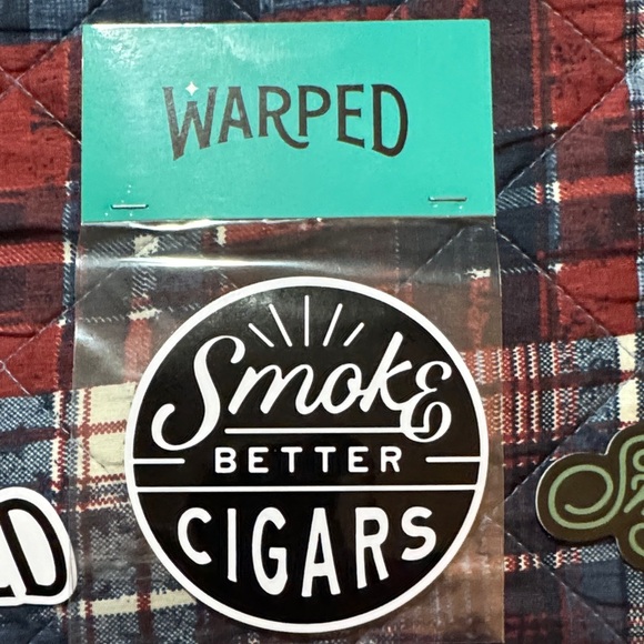 Warped Sticker 4pk Set - Picture 3 of 5